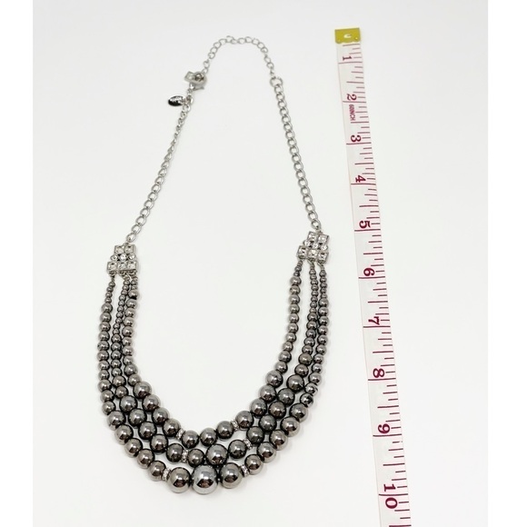 Lia Sophia Necklace Vignette Crystal Glass Beads - Picture 2 of 4